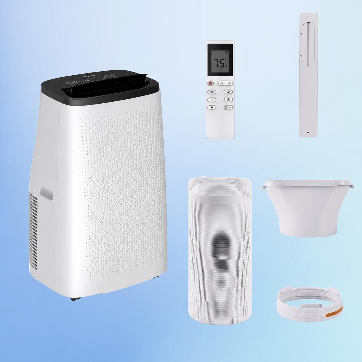 GARVEE 14000 BTU Portable Air Conditioner Dehumidifier Fan with Remote Control