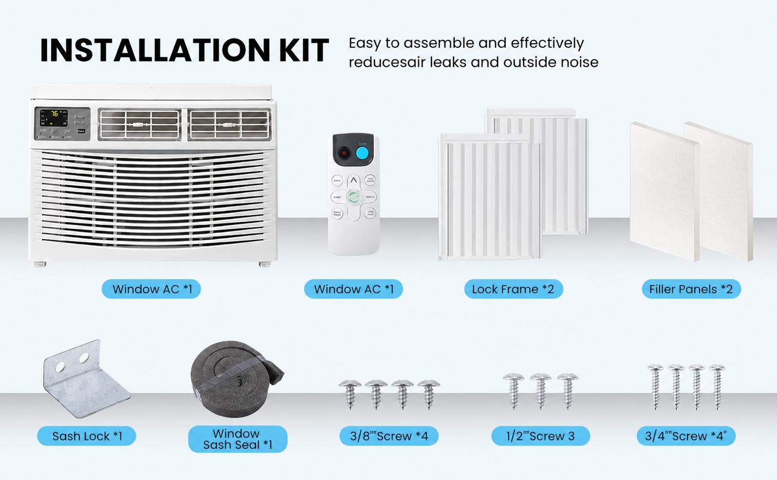 Window Air Conditioners 8000 Btu For Room