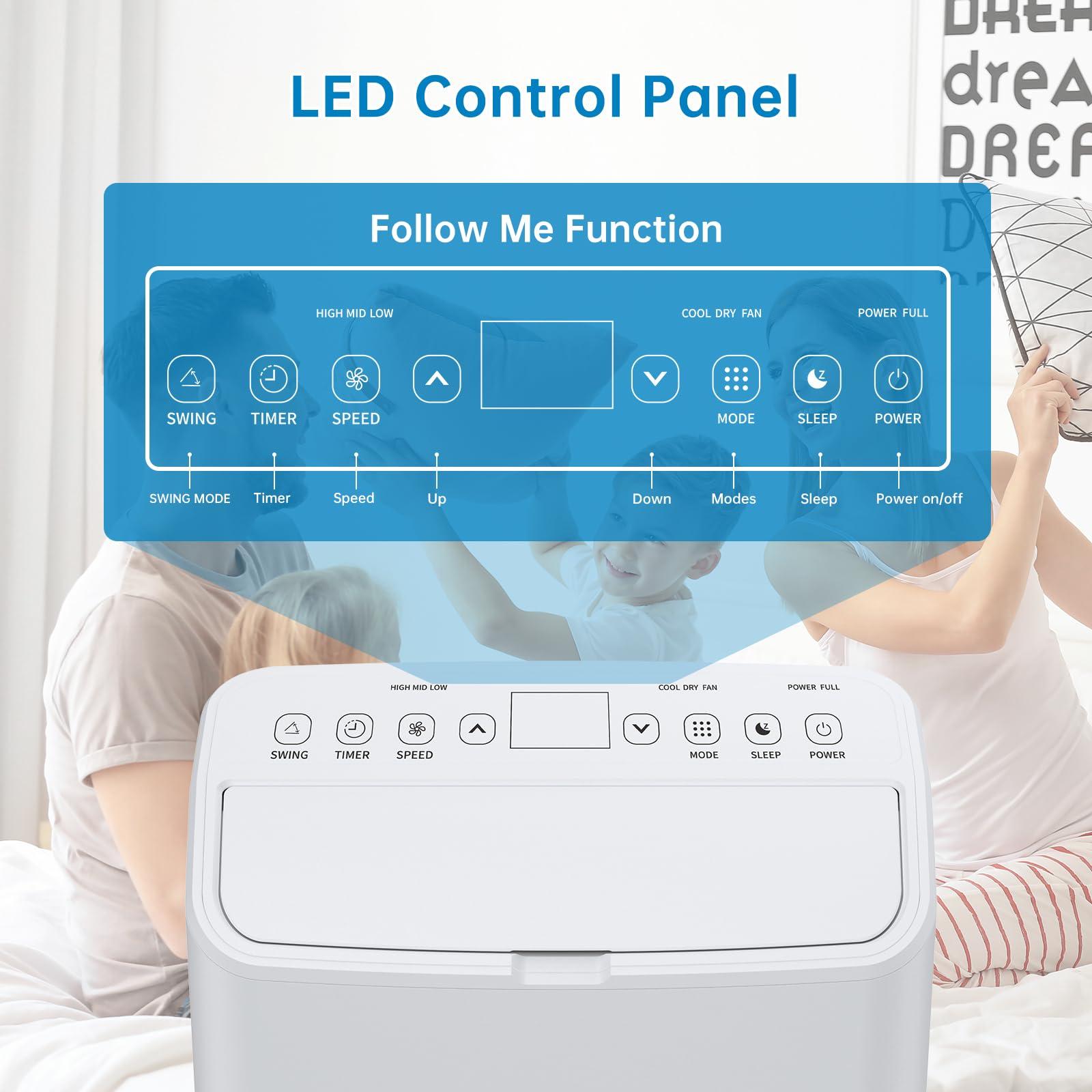 LED Control Panel with Follow Me Function