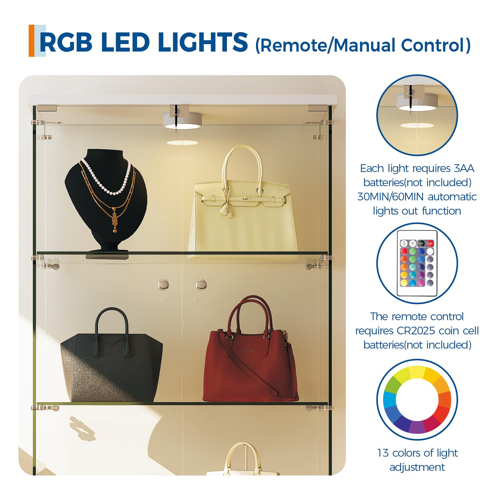 RGB LED Lights Control