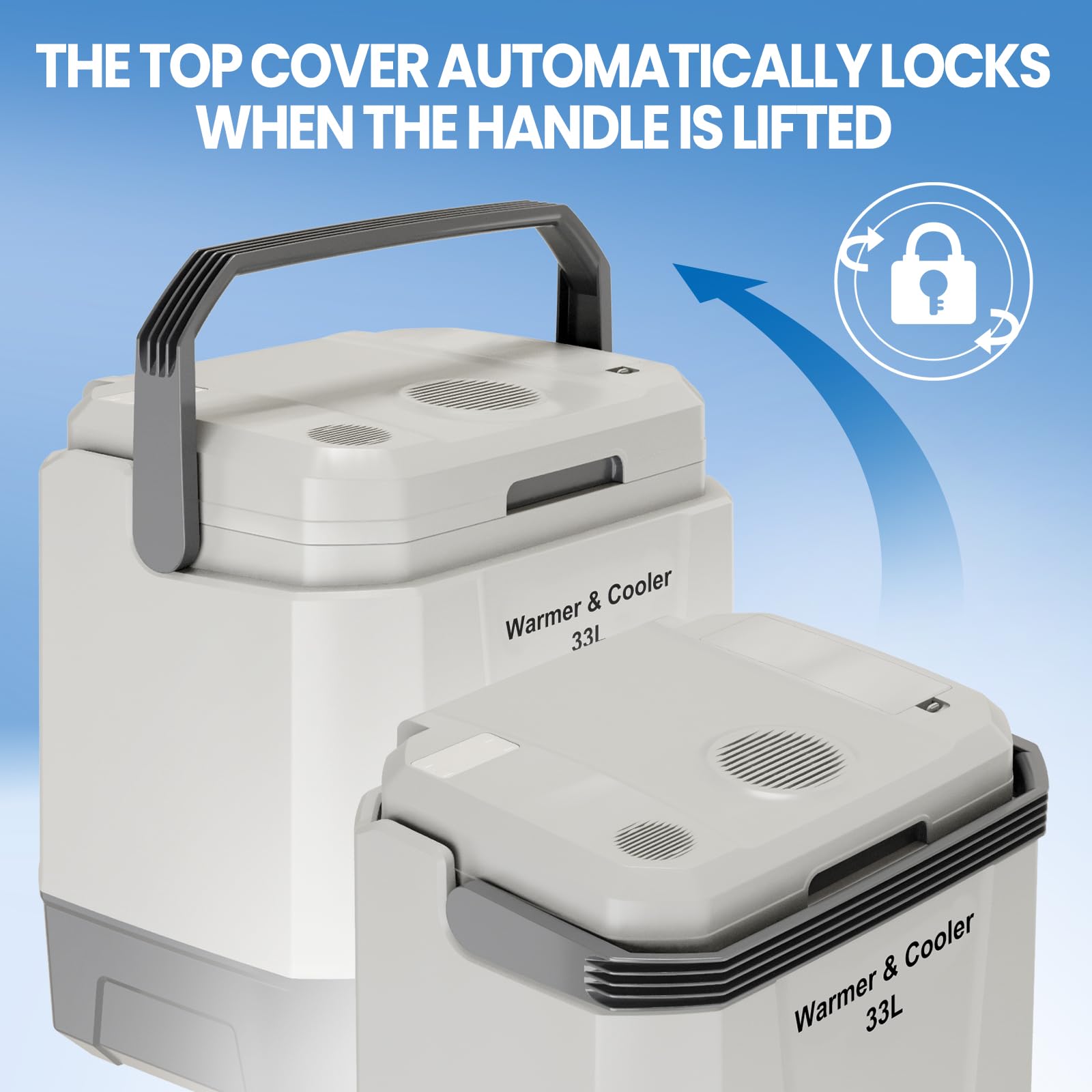 Automatic Top Cover Lock System