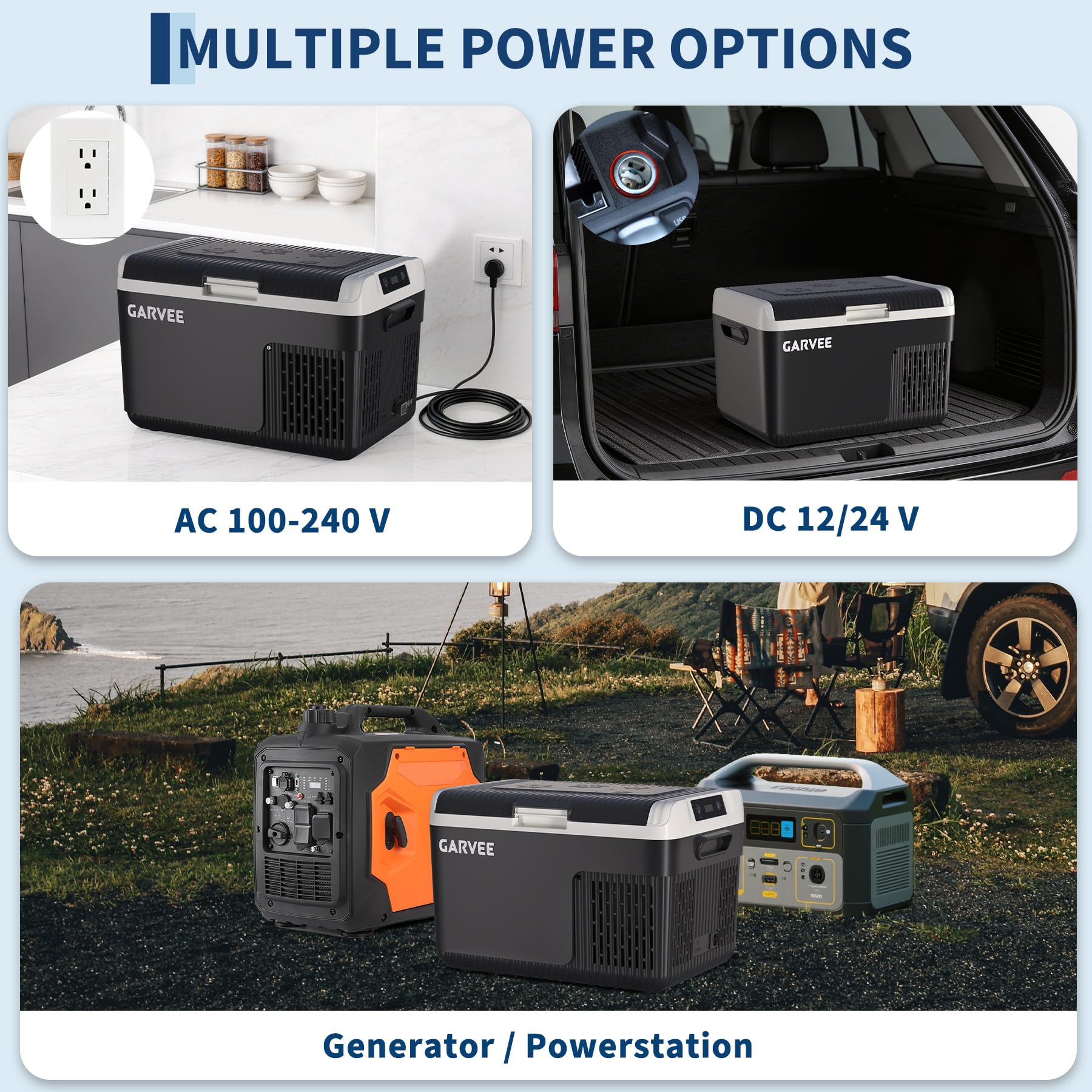 Multiple Power Options