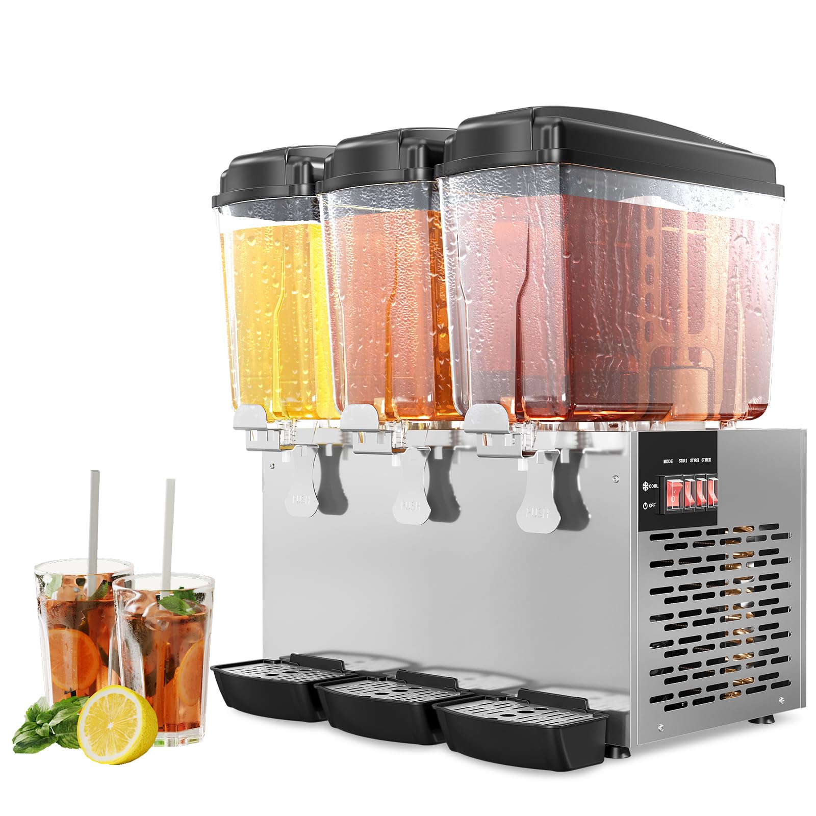 GARVEE 18LX3 commercial beverage dispenser dimensions
