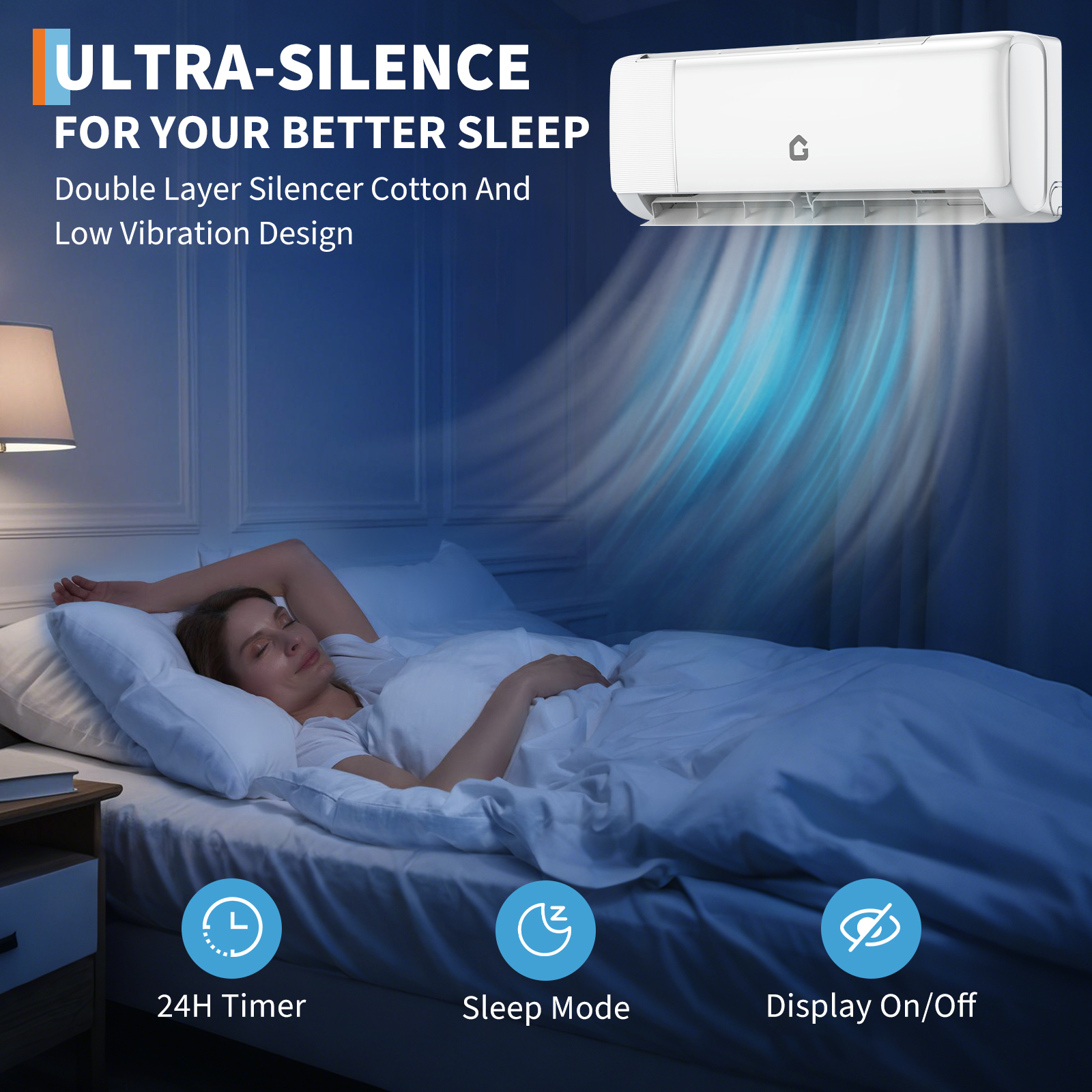 Ultra-Silence Sleep Mode Double Layer Silencer Cotton