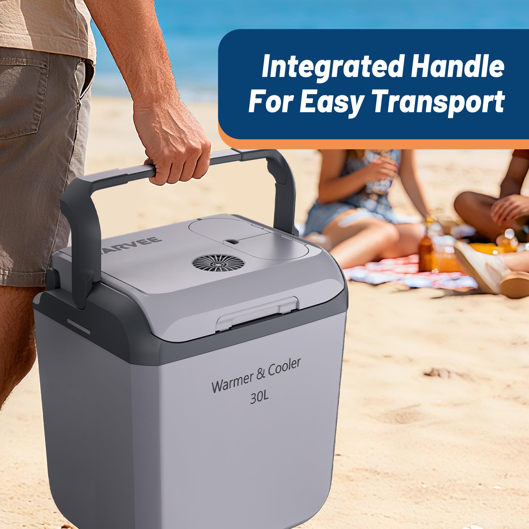 Integrated Handle for Easy Transport
