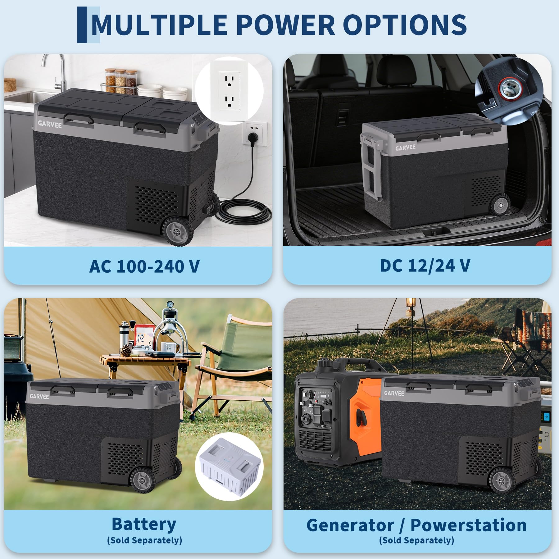 Multiple Power Options