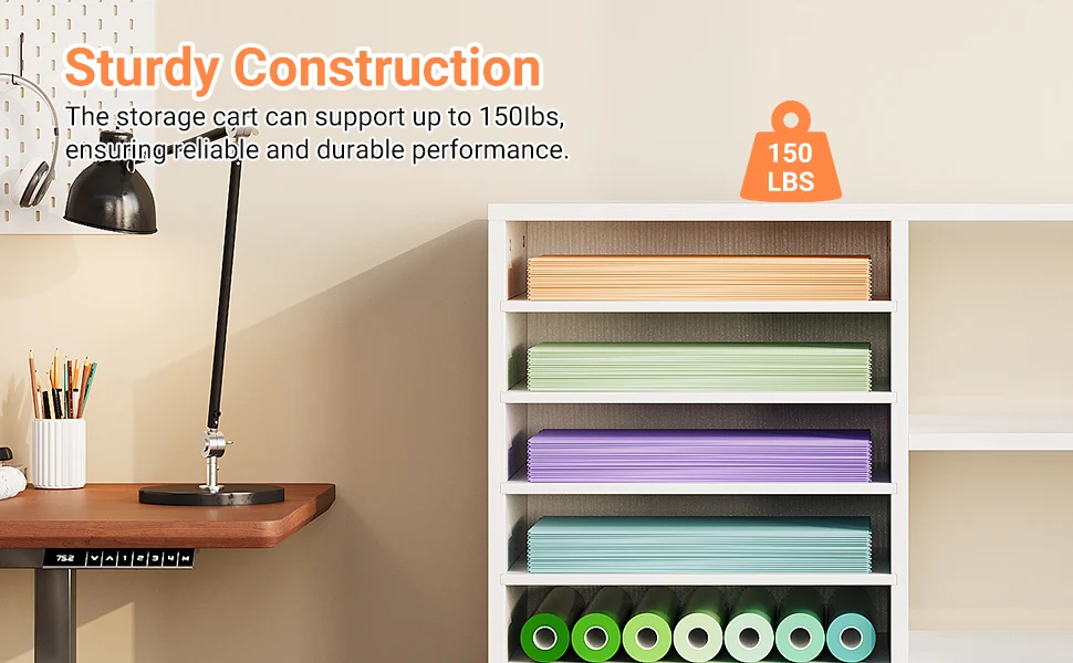 Sturdy Construction - Supports up to 150 LBS Reliable and Durable Performance