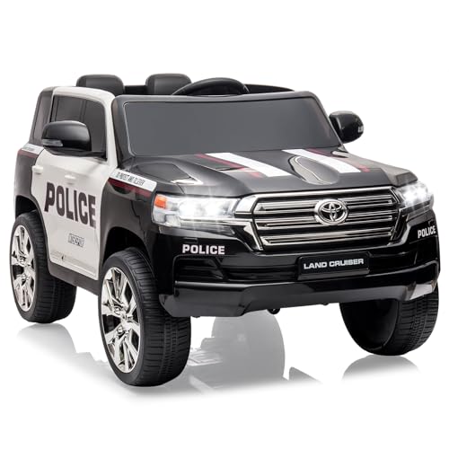Officially Licensed Toyota Land Cruiser Police Kids Ride On Car