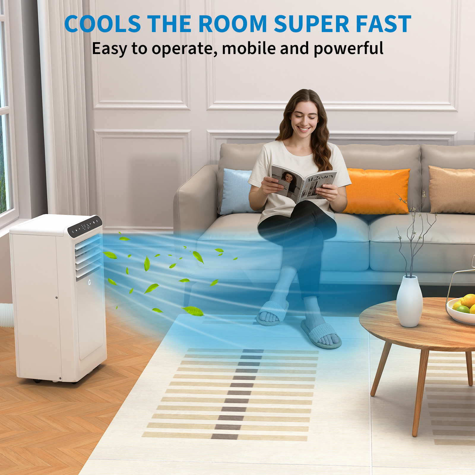 Powerful Cooling 8000 BTU