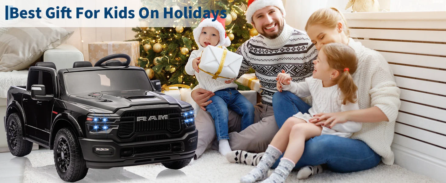 Best Gift For Kids On Holidays with RAM 2500 Electric Truck