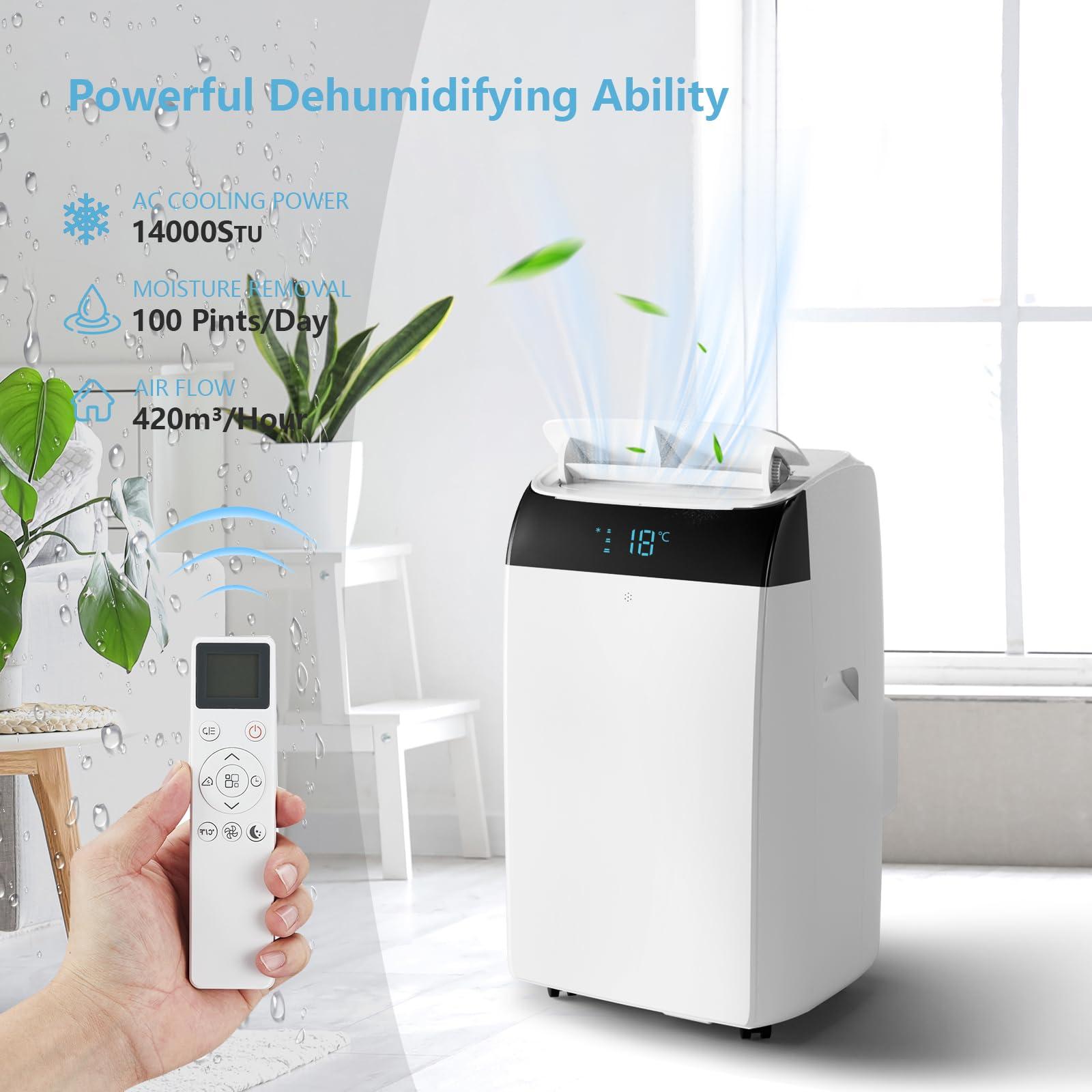 100 Pints per day Moisture Removal