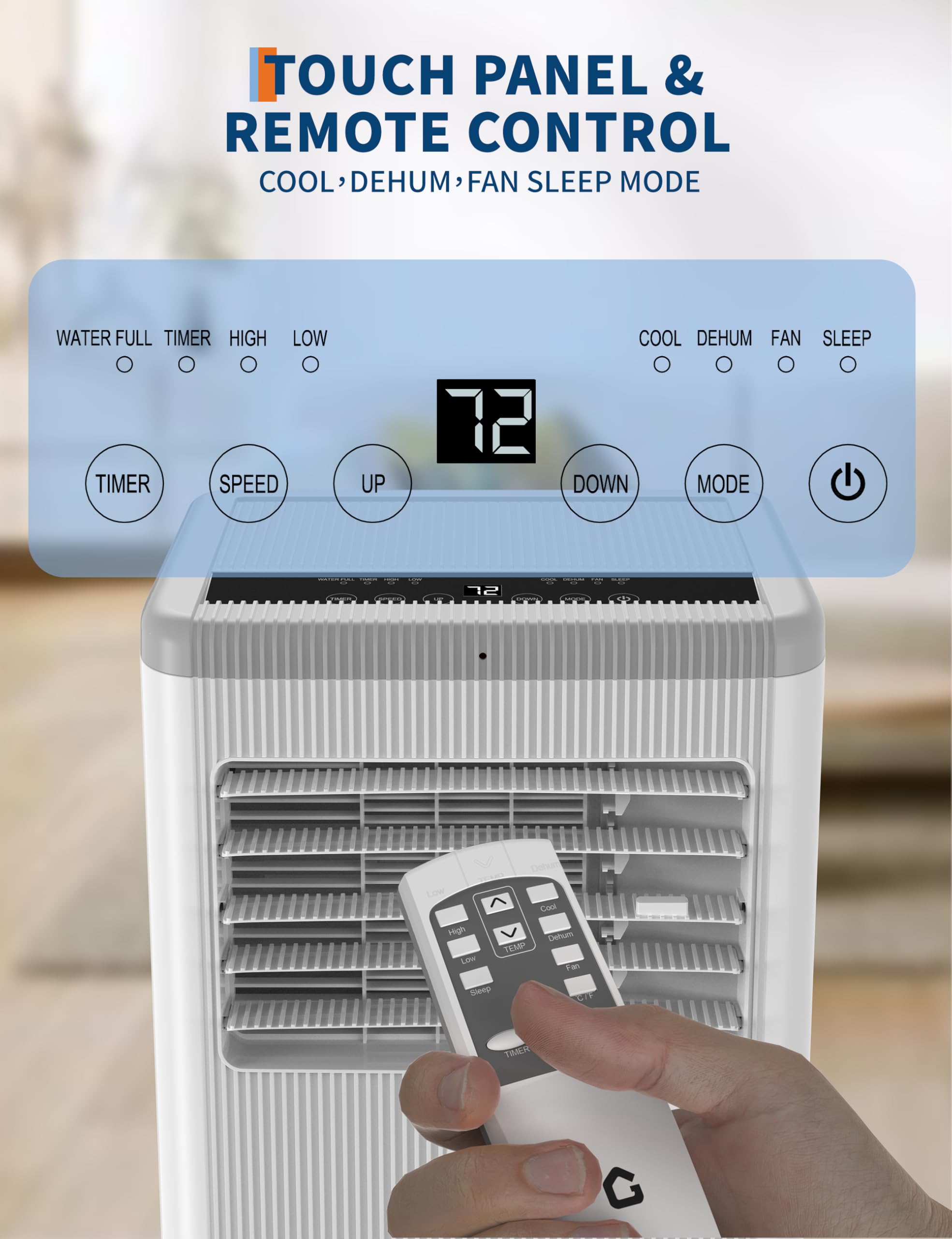 Quiet Cooling and Sleep Mode 48dB