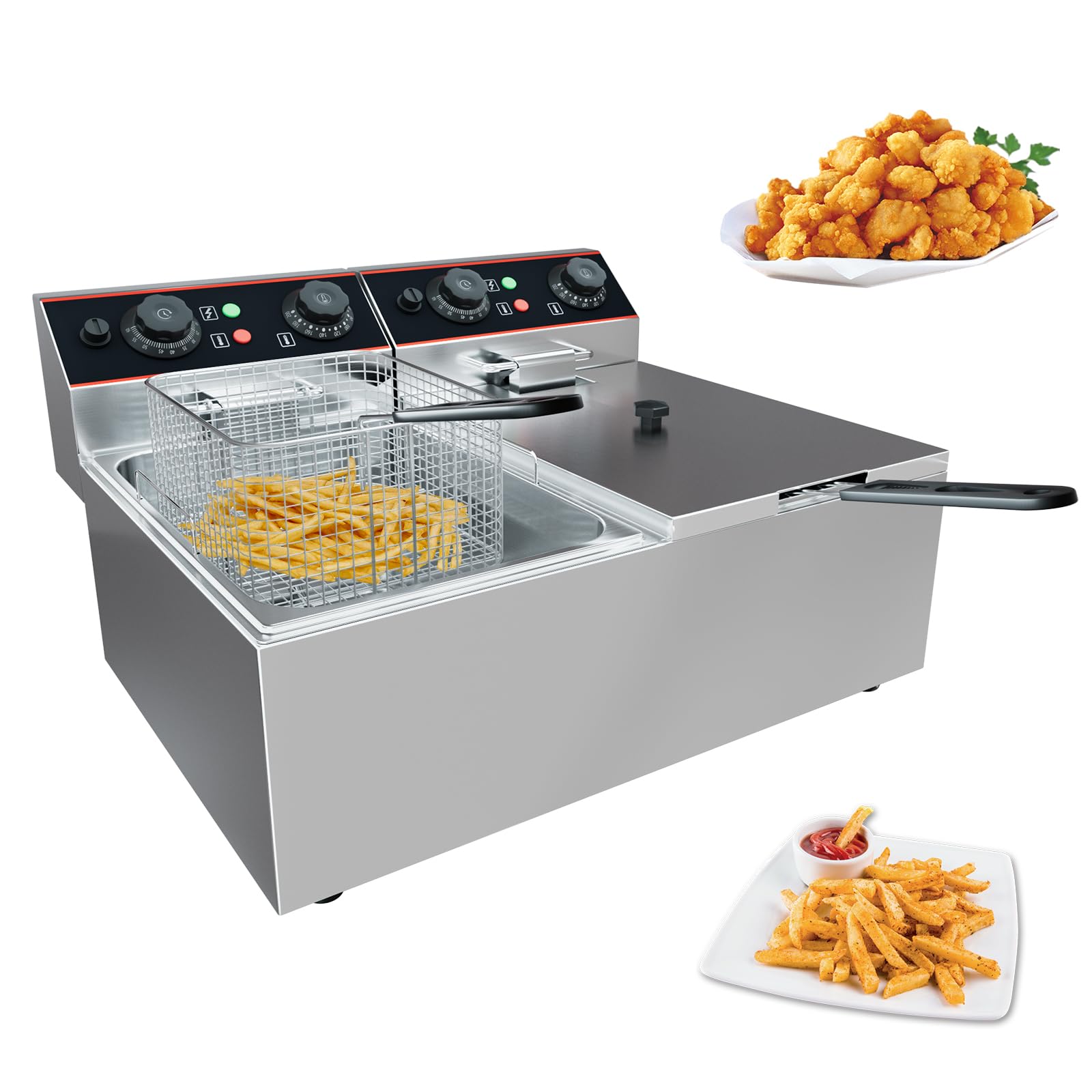 Fryer Dimensions 26.5 x 17.7 x 13.5 inches