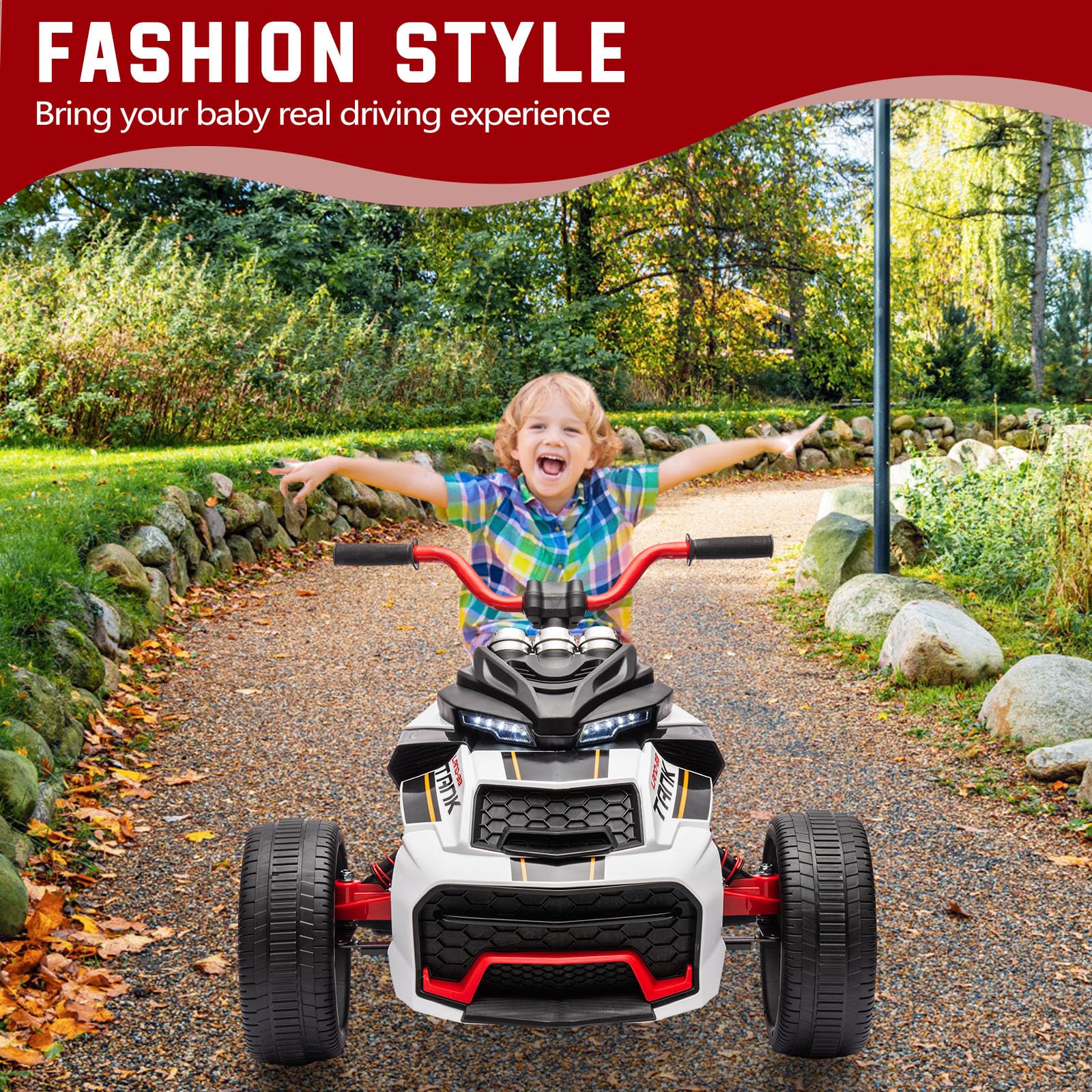 Fashion Style - Bring Your Baby Real Driving Experience