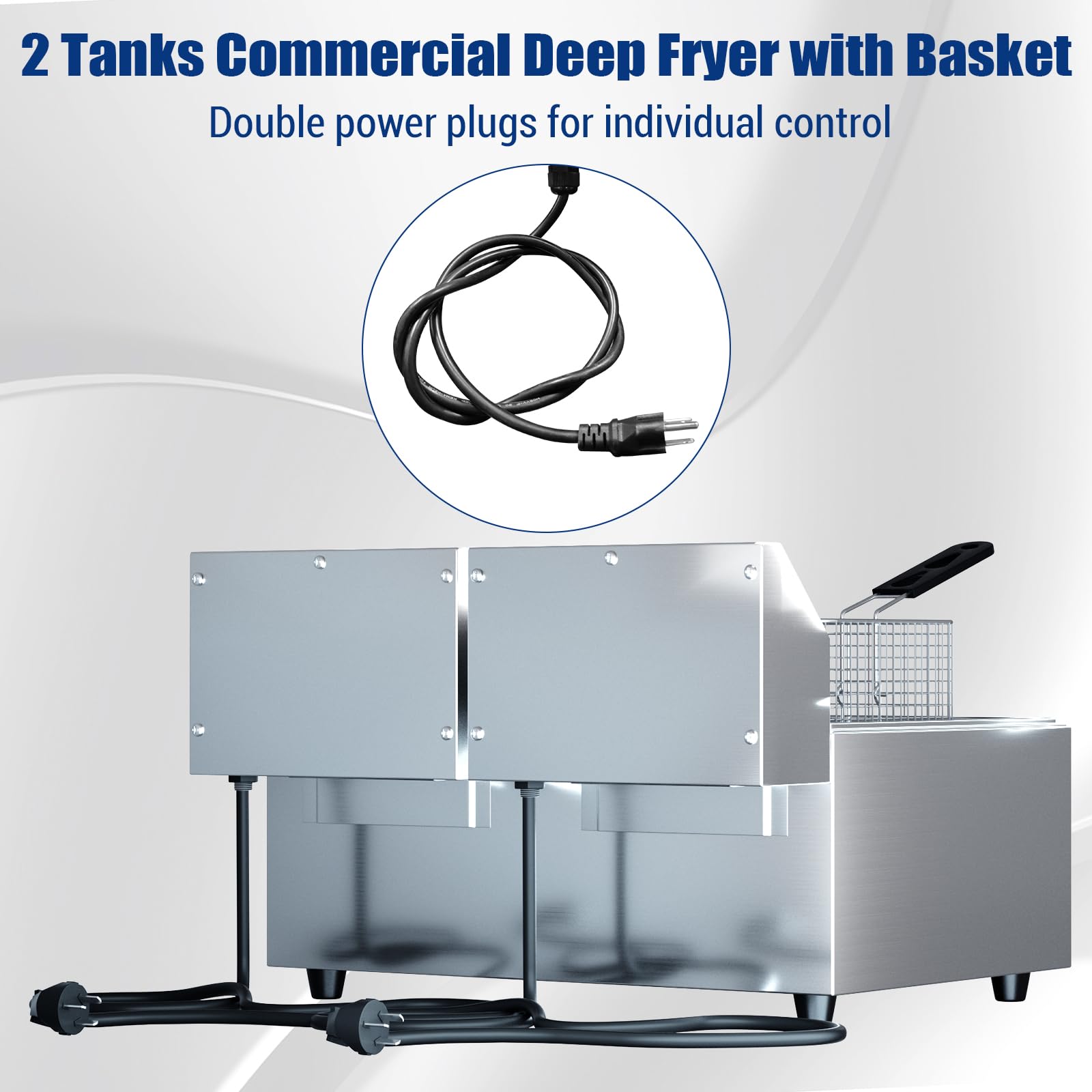 Double Power Plugs for Individual Tank Control