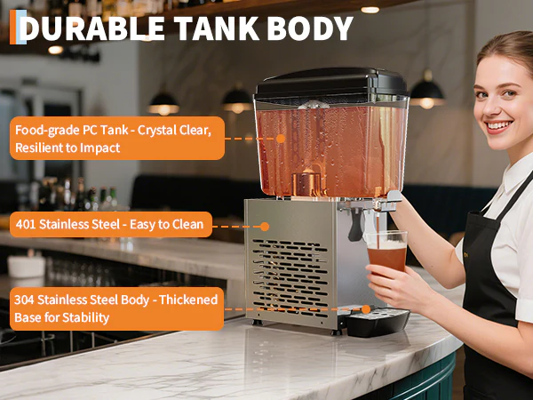 GARVEE Durable Tank Body features