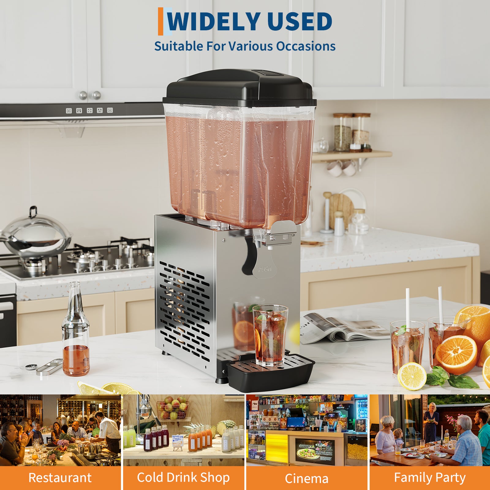 GARVEE widely used commercial single tank dispenser