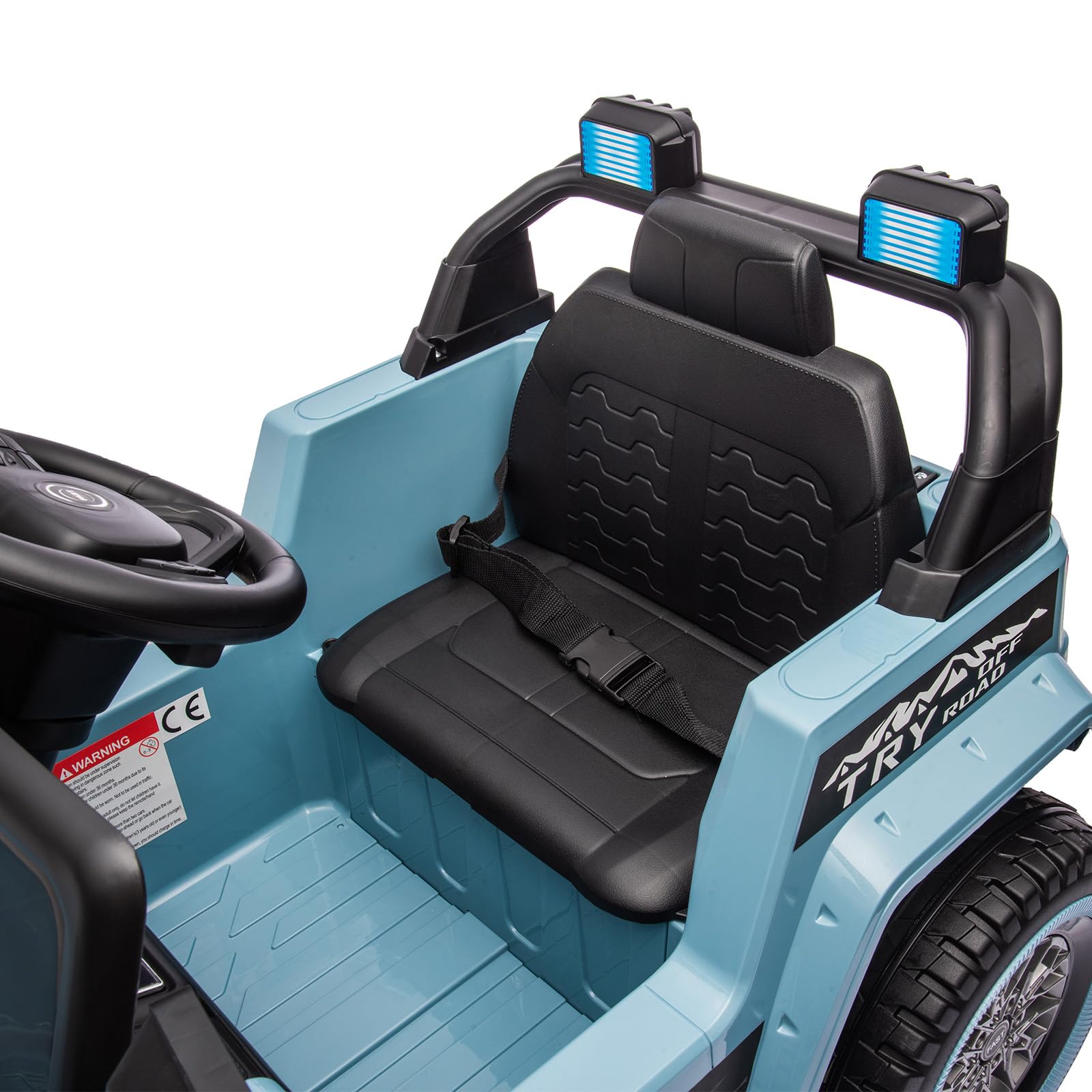 Comfortable Ergonomic Seat with Adjustable Safety Belt