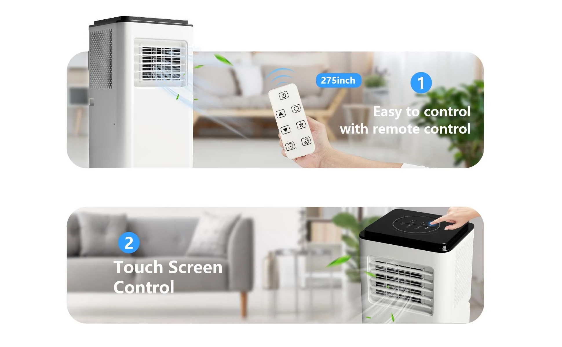 Remote and Touch Control