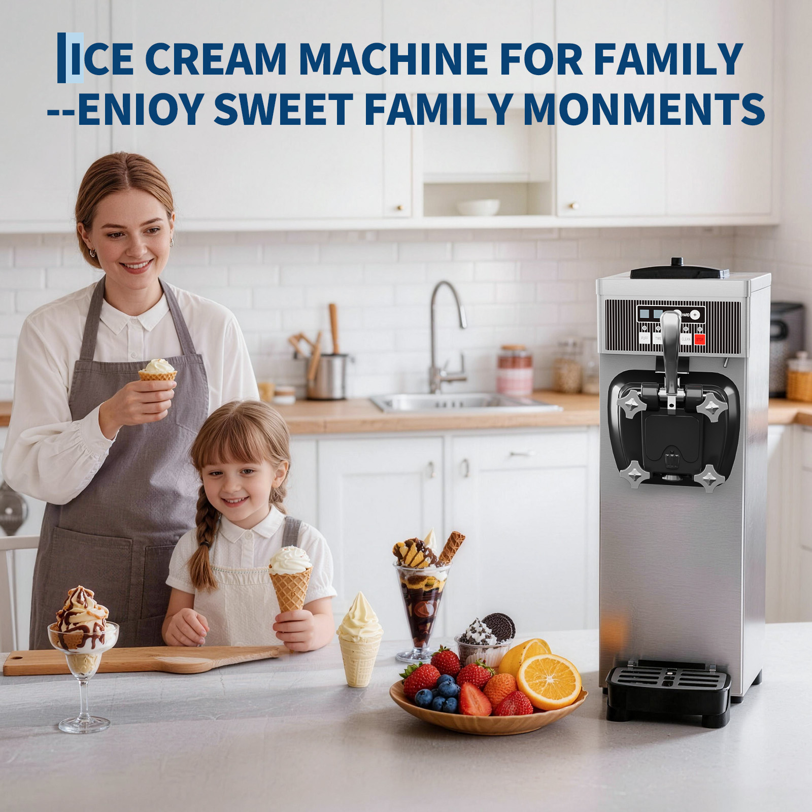 Family Ice Cream Moment