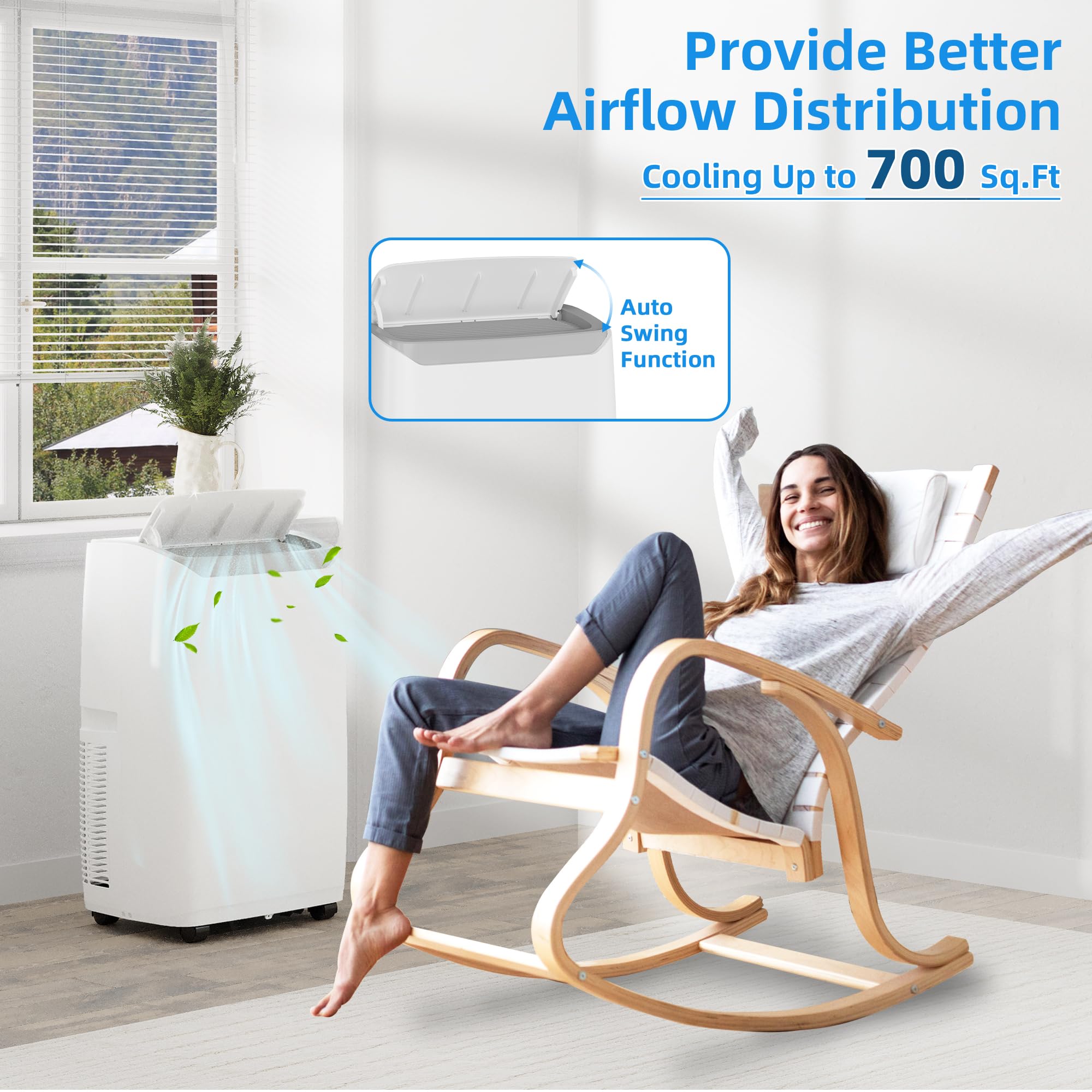 700 Sq Ft Airflow Distribution