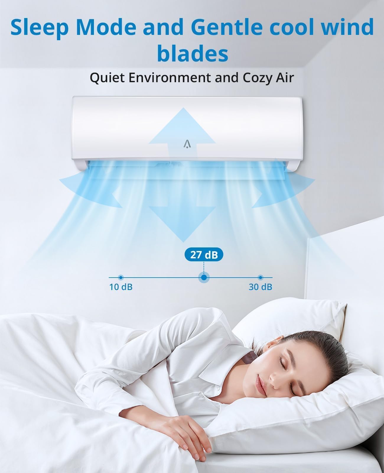 Ultra-Silence 27dB Sleep Mode