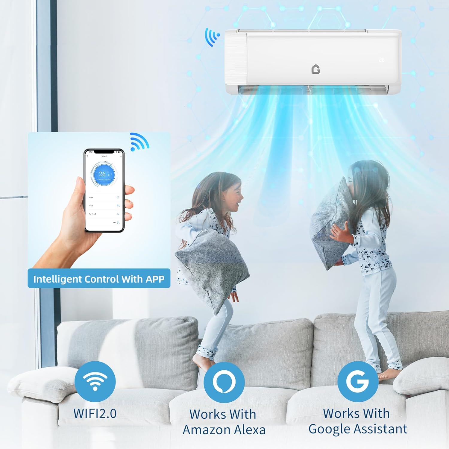 GARVEE Mini Split System Intelligent Control
