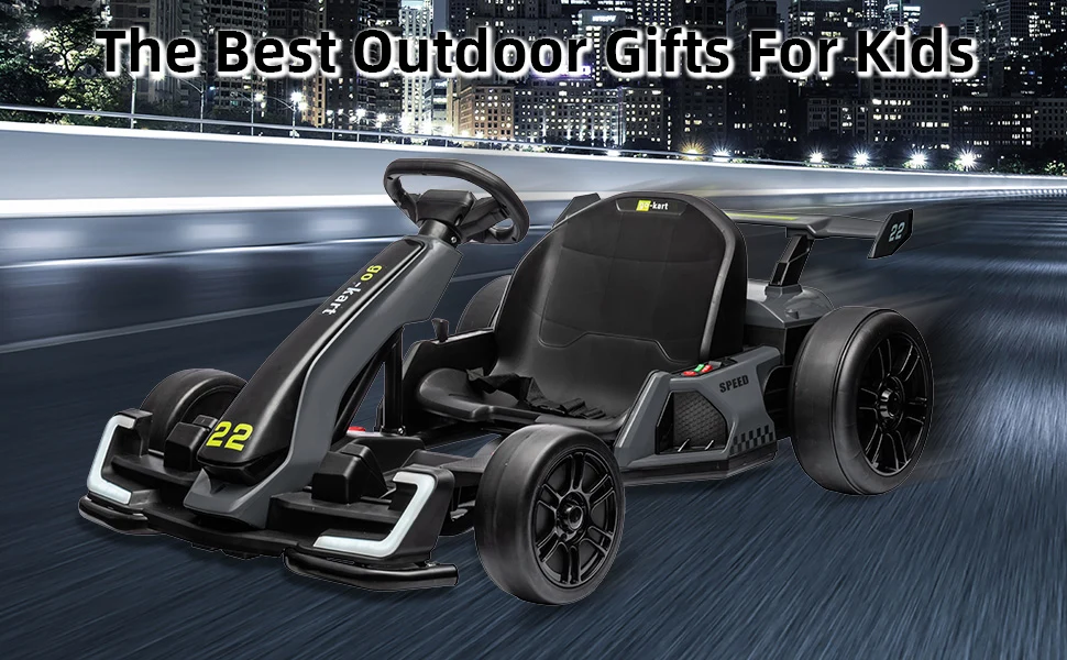 Garvee 24V Kids Electric Go-Kart - The Best Outdoor Gifts For Kids
